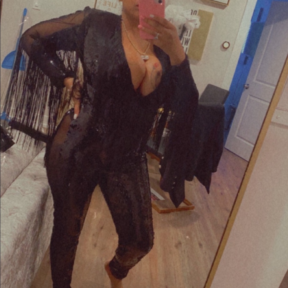 Sequin jumper